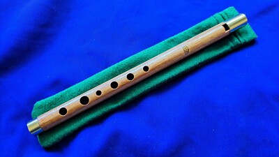 HHFI Nontunable Hardwood High D Tin Whistle - Canarywood