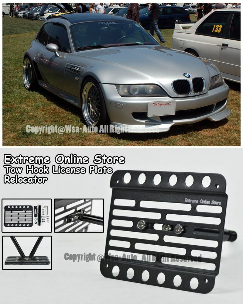 1996-02 For BMW Z3M Z3 M-Sport Front Tow Hook License Plate
