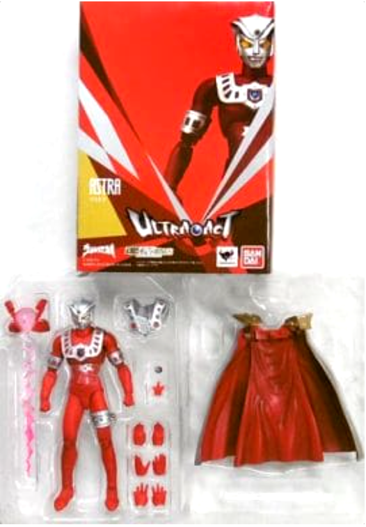 Ultraman Leo ULTRA-ACT Astra - Action Figure In PVC E ABS, Altezza 16 Cm, Con Accessori E Parti Intercambiabili - Articolo Da Collezione - 2