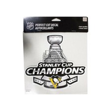 Pittsburgh Penguins 2016 Stanley Cup Champions Perfect Decal 8x8