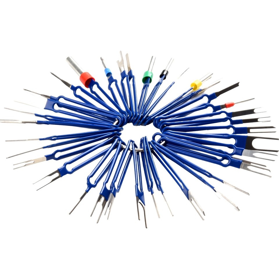 36Pcs Terminal Removal Tool Kit Depinning Tool Electrical Connector Pin