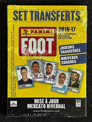SET PANINI MARKET TRANSFER FUSSBALLMEISTERSCHAFT FRANKREICH 2016/17 KOMPLETT SEALED SELTEN