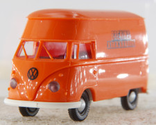 Brekina 1:87 VW T1 A.S.S T1b scatola tetto alto modelli auto modello speciale arancione IMBALLO ORIGINALE