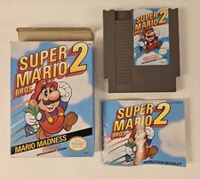 Super Mario Bros 2 Nintendo NES Video Game Complete CIB TESTED - Free Shipping