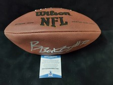ARIZONA CARDINALS BUDDA BAKER AUTOGRAPHED SIGNED NFL FOOTBALL BECKETT COA