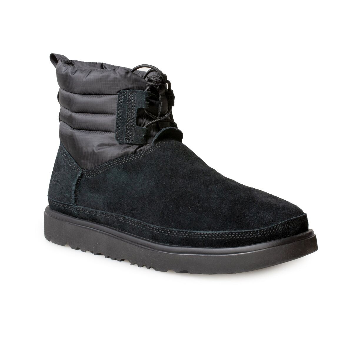 UGG Classic Mini Lace Up Weather Black Boots - Men's | eBay UGG Classic Mini Lace Up Weather Black Boots - Men's | eBay