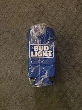 BUD LIGHT NEOPRENE BOTTLE COOZIES 12 PK  ( NEW ) 7" TALL