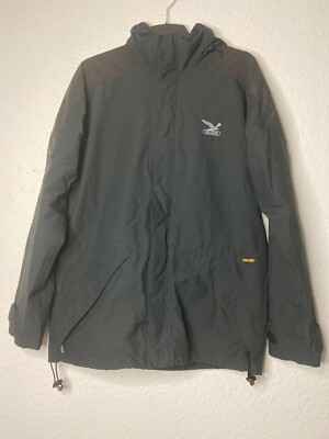 #SE3080# Salewa Goretex Wanderjacke Kodiak GTX Gr. S schwarz *guter Zustand*