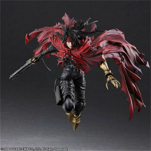 Play Arts Kai Final Fantasy VII Vincent Valentine PVC Action Figure in Box New - Picture 7 of 11