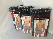 TOMMY HILFIGER S SIZE MEN 3 PACK SLIM WOVEN BOXERS 100 COTTON 39