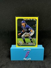 2024 Topps Tristan Gray #483 Yellow Border Variation Rays Rookie Series 2