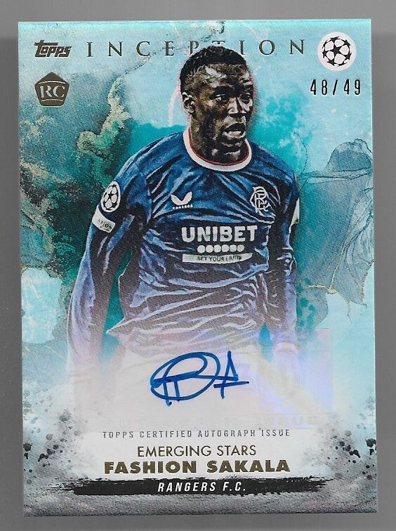 2022-23 Topps Inception UEFA Club Competitions - Emerging 2022-23 Topps Inception UEFA Club Competitions - Emerging