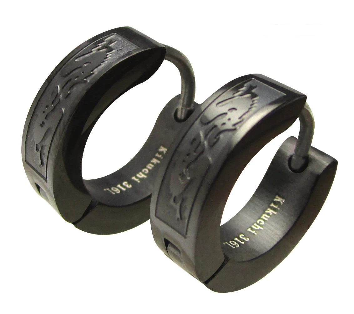 Hey Happness Paar Creolen Basc, Klen Mttel Groß Für Layer Look, 18K