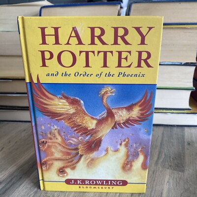  JK Rowling Harry Potter and the Order of the Phoenix First Edition Hardback
