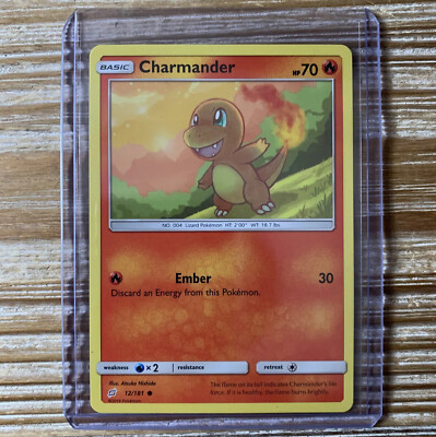 Charmander 12/181 Team Up Common Pokemon Card 2019 NM-Mint | eBay