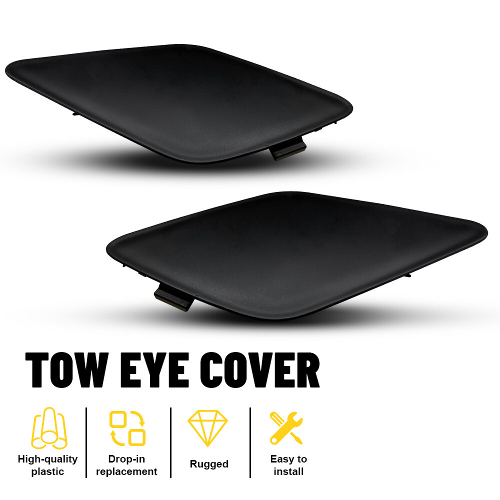 Tow Hook Cover for 2017-2020 Toyota Prius Prime Front Right & Left Caps