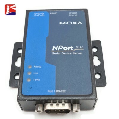 (中古) Moxa NPort 5110A シリアルデバイスサーバー 2個セット af37803756ef9fd630b5b965c00c27