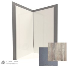 R&uuml;ckwandsystem CS Easypanel Schiefer KIrschbaum Duschboard Wandpaneel Wandboard