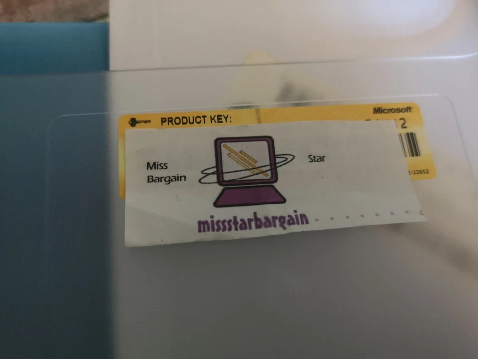 CLAVE DE PRODUCTO MINORISTA GENUINA ACTUALIZACIÓN EMPRESARIAL DE 32 BITS Foto 4 de 4