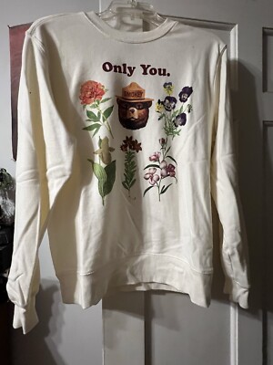 Smokey The Bear Crewneck Women’s Sweatshirt (size medium)