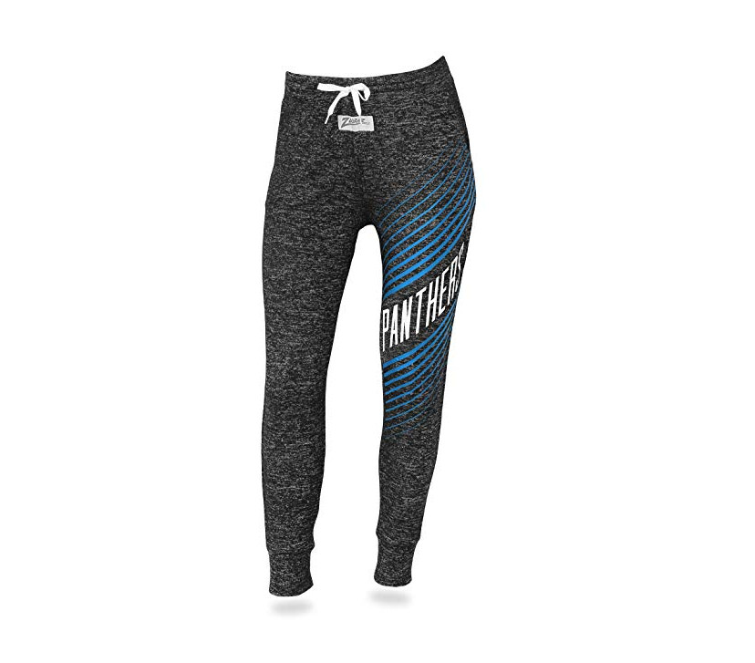 Женские брюки для бега трусцой Zubaz NFL Carolina Panthers