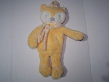 NWT Stephan Baby Boutique PJ Pal Fox Plush Toy/Backpack Zip Storage Pocket