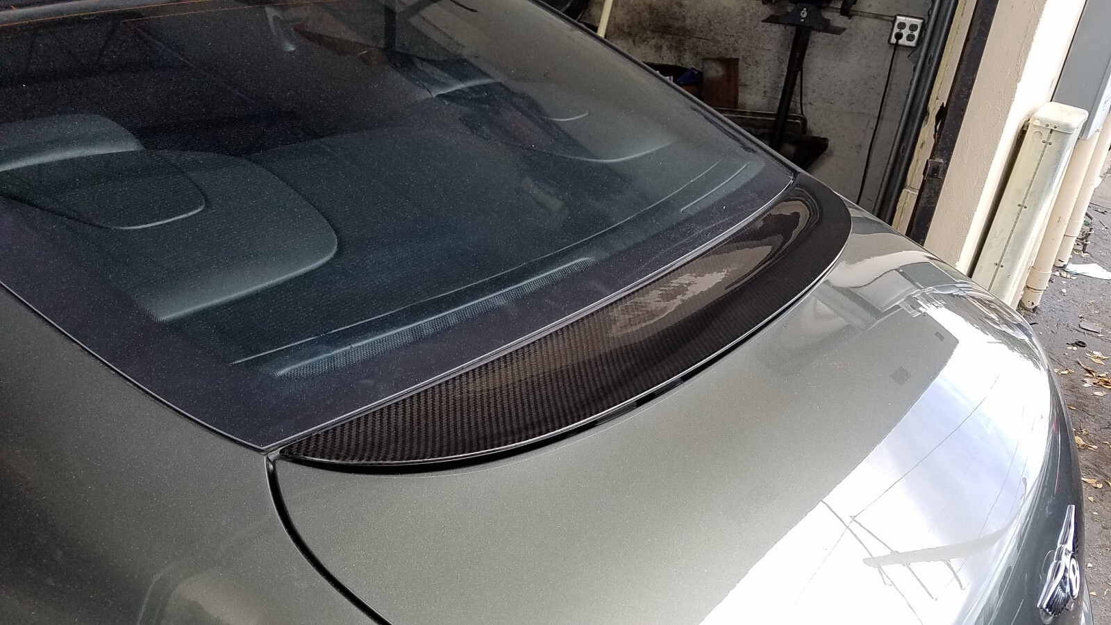 Bentley Continental GT Speed Supersports CF Carbon ELEC Spoiler 2005-11 MadeUSA