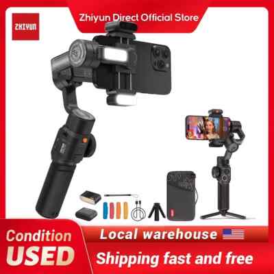 Zhiyun Smooth 5S AI Pro 3-Axis Handheld Phone Gimbal Stabilizer for Smartphone