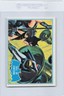 1966 Topps Batman Blue Bat #21B Tool Of Torture EX *DA-D4258
