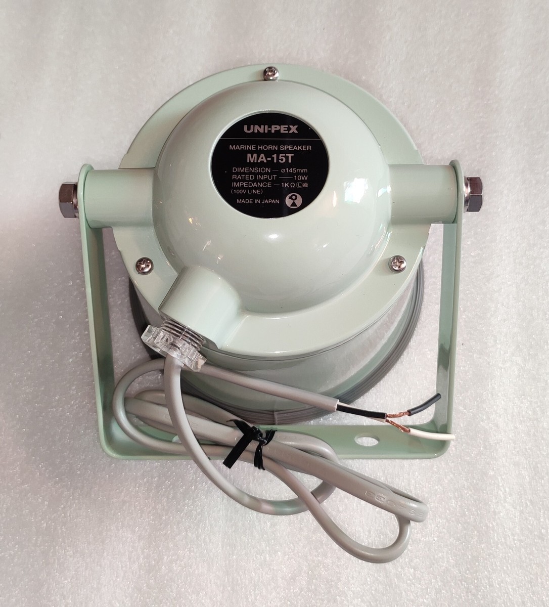 UNI-PEX MT-15T MARINE HORN SPEAKER 10W 100VAC MADE IN JAPAN | eBay