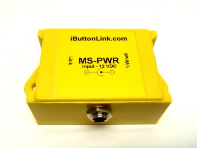 iButtonLink.com MS-PWR Power Injector External Source 1-Wire Connector 12 VDC