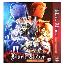 Black Clover Complete Boxset Season 1+2+3+4 (1-170 End) DVD with English Sub