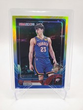 2025-26 Topps NBA Hoops Brooks Barnhizer RC Rainbow Blue & Yellow 025/275