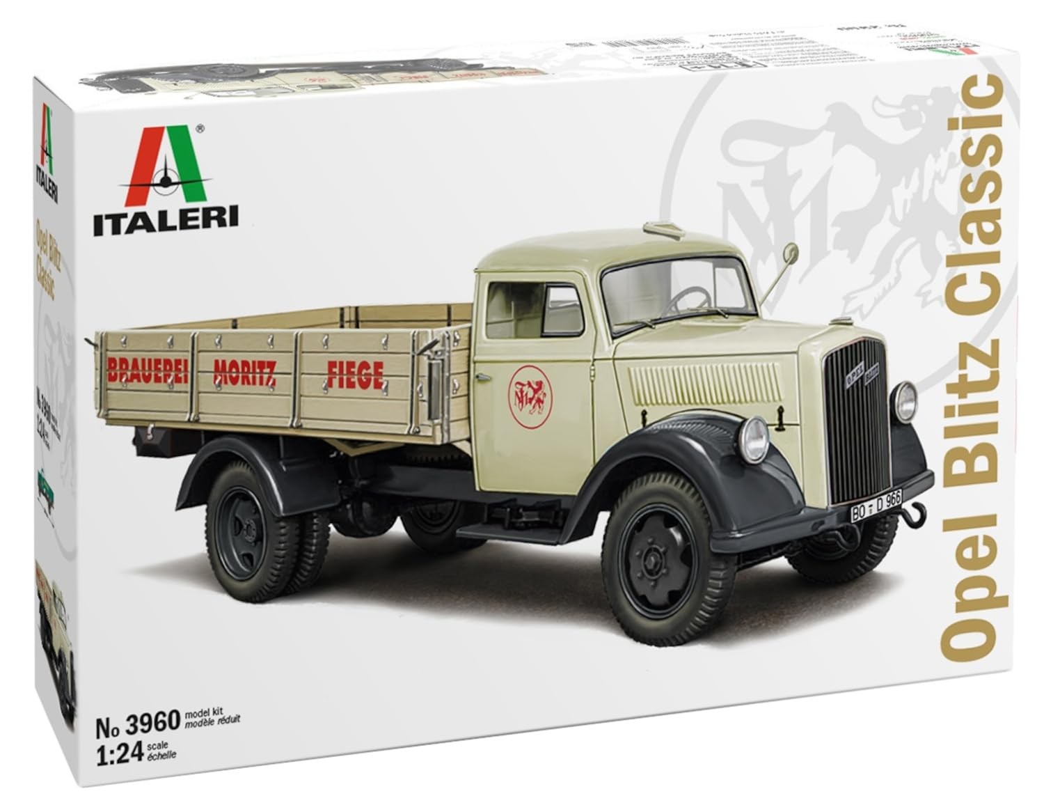 Italeri IT3960 3960 124 Opel Blitz Truck Making Floor Model DIY Hobby Paste 12590₽