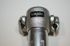 TIGE DE SELLE SIMPLEX SLJ 4164 A Ø 25 BLACK BADGE SEAT POST OLD BIKE VITUS ALAN