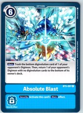 Absolute Blast Uncommon Battle of Omni  BT5-097 U NM