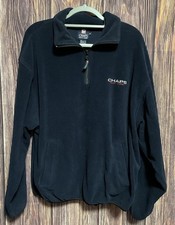 Chaps Ralph Lauren 1/4 Zip Sweater Adult Extra Large Mens XL Fleece Pullovers