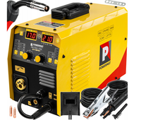 SchweißGeräT 210A Mig Mag Flux Mma Tig Lift Inverter Igbt Synergie Lcd 230V Set