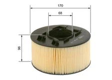 Air Filter Bosch for 1 457 433 093