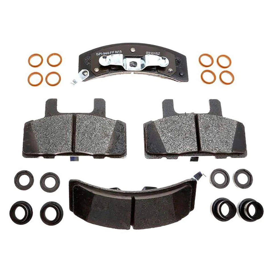 Kit dianteiro rotor de freio e cubo e pastilha de freio para 1992-1999 Chevrolet C1500 Suburban - Imagem 2 de 4