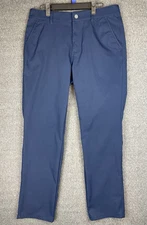 32 Degrees Cool Stretch Performance Pants Mens 32x32 Navy Blue Golf