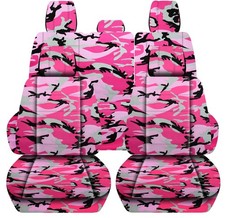 Front And Rear Seat Covers Fits 2019 2020 2021 Jeep Gladiator Truck Camouflage