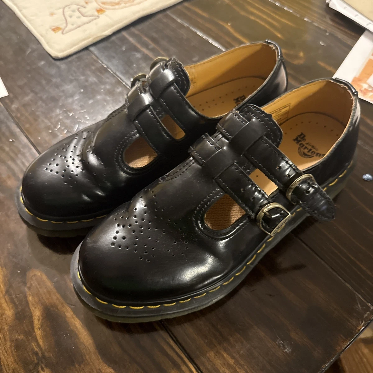 Dr. Martens Buckle Leather Upper Flats for Women for sale | eBay
