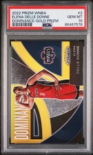 2022 Panini Prizm WNBA #2 Elena Delle Donne Dominance Gold /10 PSA 10