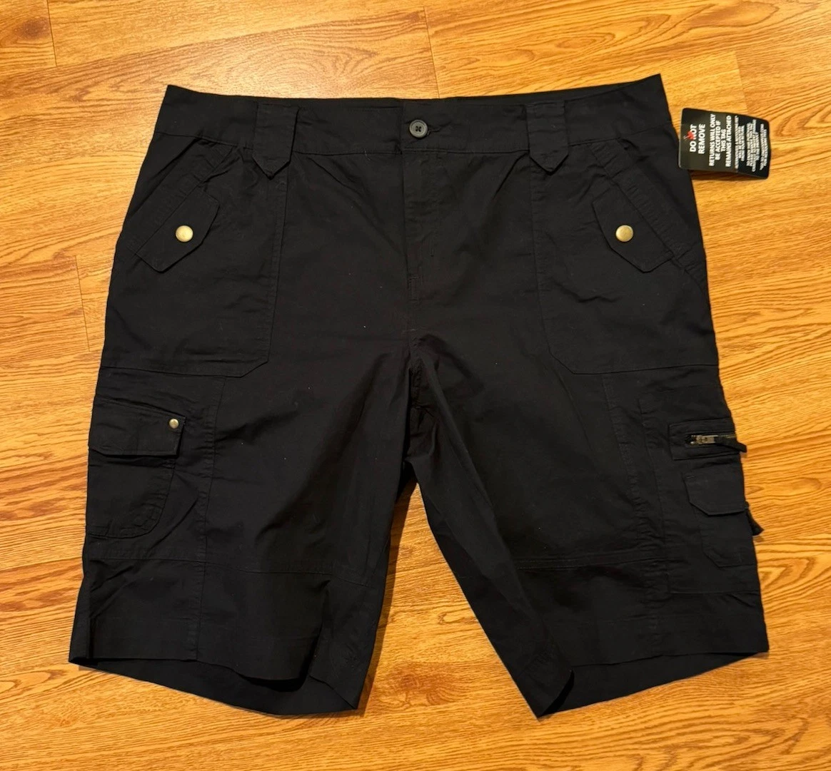 Short Femme Grande Taille Roaman's 1X - Couleur Moutarde, Occasion Très Bon état