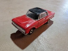 Aurora Tjet Ford Fairlane HDT HO Slot Car  red/black