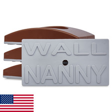 Wall Nanny Baby Gate Wall Protector 4-Pack - Made in USA - Protects Walls