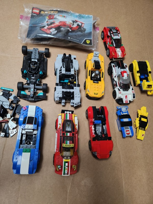 LEGO Speed Champions Lot! 75879 Complete W Instructions! 6 Minifigures & More!