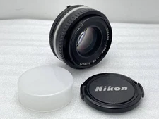 Nikon Ai-S 50mm F1.8 Lens with Front Cap Used