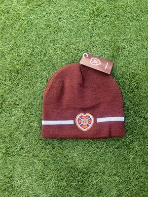 Offizielle Herzen FC Beanie Mütze Kappe neu mit Etikett Erwachsene Einheitsgröße